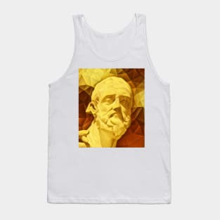 Polybius Golden Portrait | Polybius Artwork 9 Tank Top